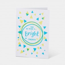 Letterpress Card - Your Future Is Bright
